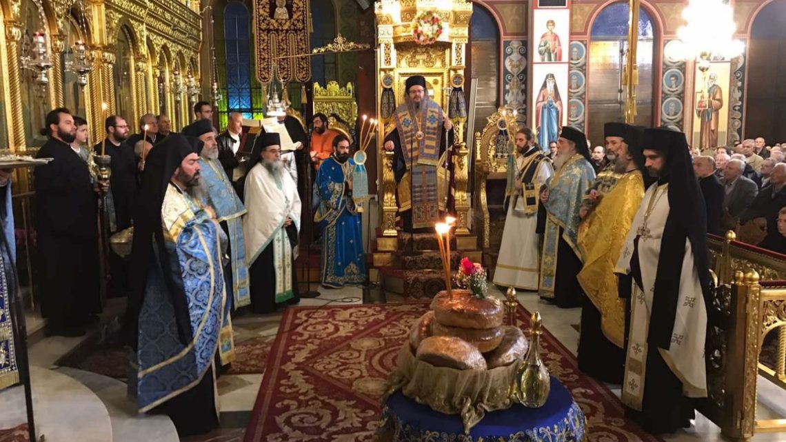 Πανηγυρικός Εσπερινός Του Αγίου Νικολάου Στη Λάρισα